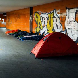 Obdachlose in Berlin © imago images/Jürgen Ritter